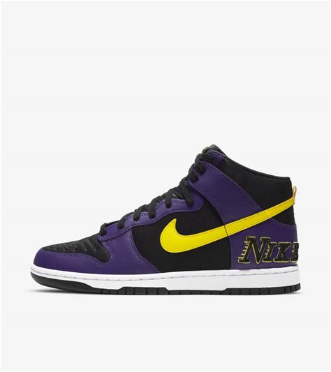 Dunk High 'Court Purple' Release Date. Nike SNKRS