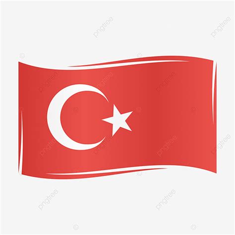 Bandera De Turquía Png Vector Diseño PNG , Turquía, Bandera, Png PNG y ...