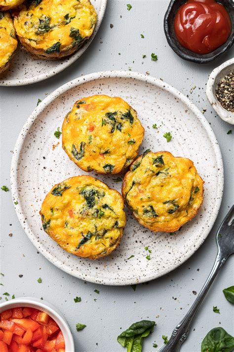 Egg Muffin Cups (With Spinach) | The Clean Eating Couple