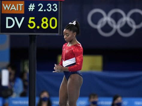 Simone Biles Will Return For The Olympic Balance Beam Final : Live ...