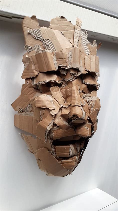 20160528_150905 | Cardboard sculpture, Cardboard art, Trash art ...