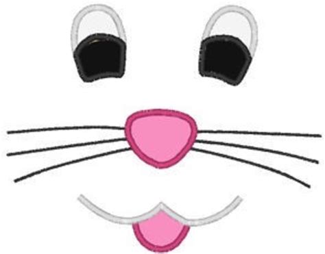 Easter Bunny Traceable Designs - ClipArt Best