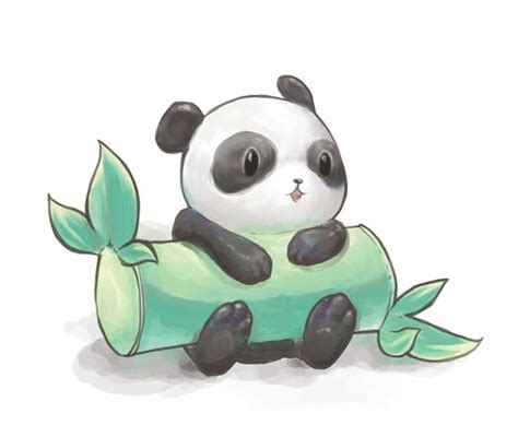 Pin by minxianlim on cute drawings | Panda drawing, Cute panda drawing ...