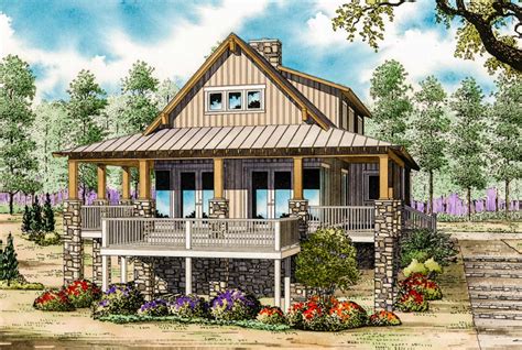 Plan 59964ND: Low Country Cottage House Plan | Country cottage house ...