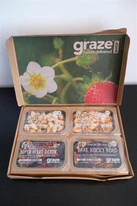 Graze, Healthy Snacks Delivered to Your Doorstep