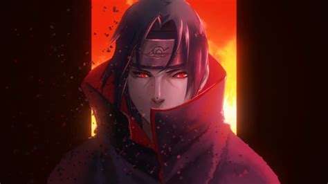 Naruto- Itachi Uchiha mangekyou sharingan live wallpaper [1080_HD ...