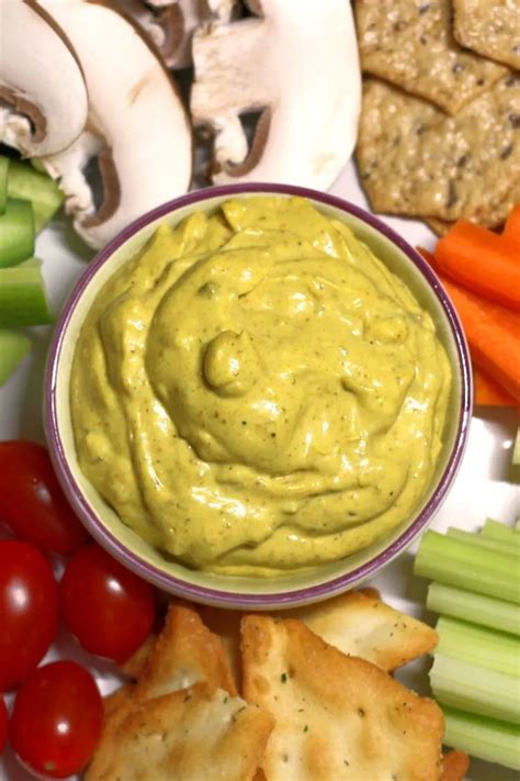 Curry Dip for Veggies, Crackers, Chips | Snappy Living