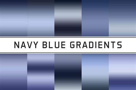 Navy Blue Gradients - Creative Finest