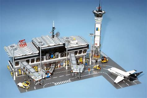 Airport-17 | Lego airport, Lego pictures, Lego