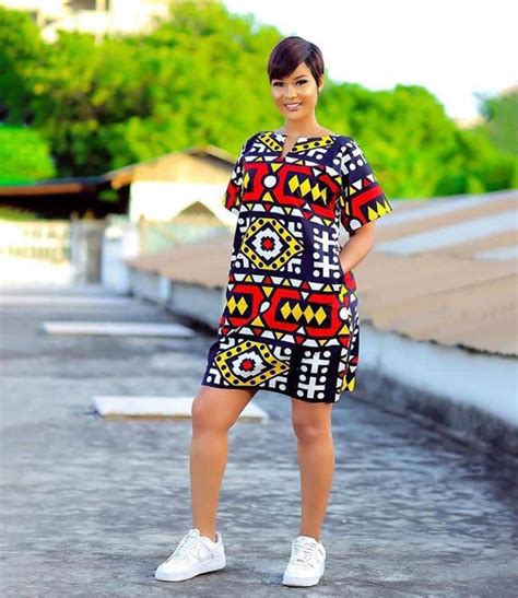 Funky African Print Dress / African Print Dress for Women / African ...