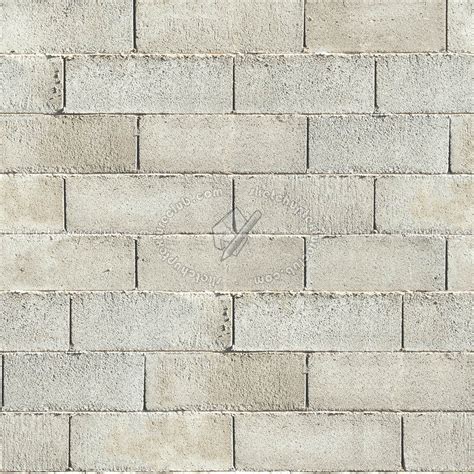 Concrete block wall texture seamless 01704