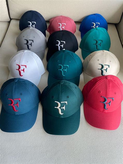 Roger Federer RF Uniqlo cap ( 16 caps - full range colours) - selling a ...