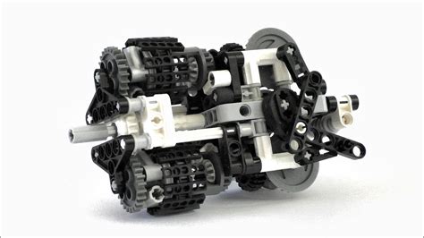 Lego Technic Differential CVT Transmission - Lego Technic Mastery - YouTube