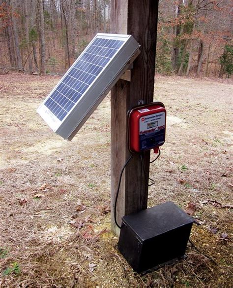 Power an Electric Fence with Solar in 2020 | Solar electric fence ...