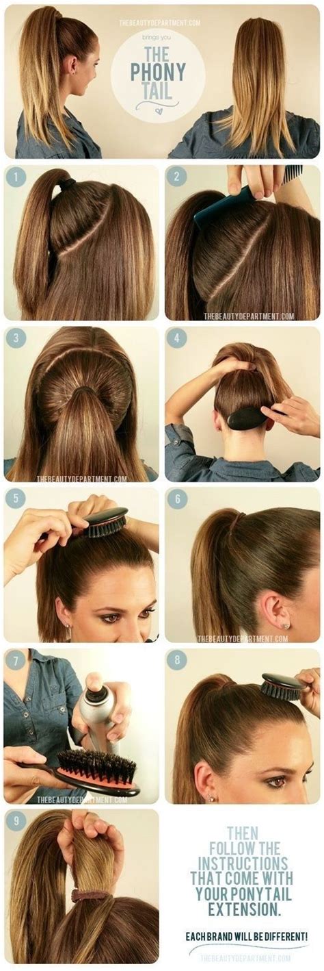 20 Amazing Ponytail Hair Tutorials for Beginners - Pretty Designs