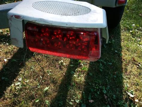 Replacement Wesbar LED Tail Lights for an EZ Loader Boat Trailer ...