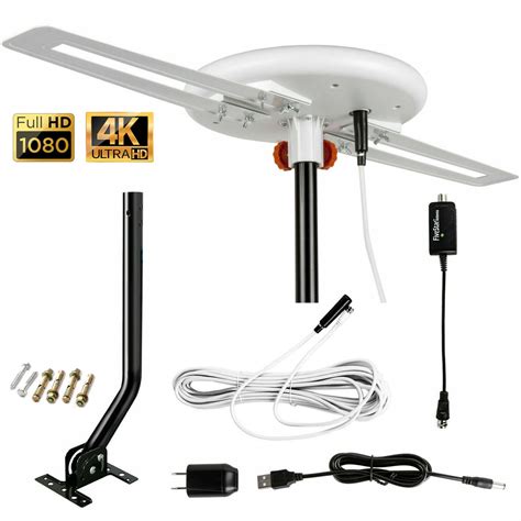 Five Star Antenna Omnipro Indoor and Outdoor HD TV Antenna UHF VHF FM ...