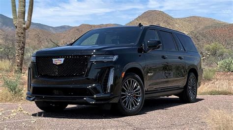 2023 Cadillac Escalade-V First Drive: 3 Rows, 3 Tons, 60 mph in 4.4 ...