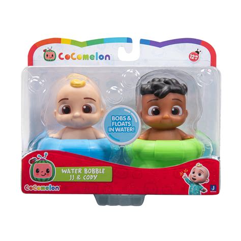 CoComelon Bath & Pool Toys, 2 Piece Set - JJ & Cody Floating Bobble ...