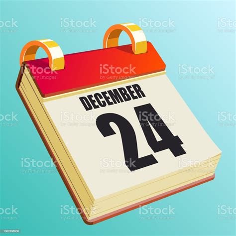 December 24 Stock Illustration - Download Image Now - December, Number ...