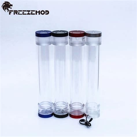 freezemod RGB reservoir 275mm cylinder water tank OD50mm computer water ...