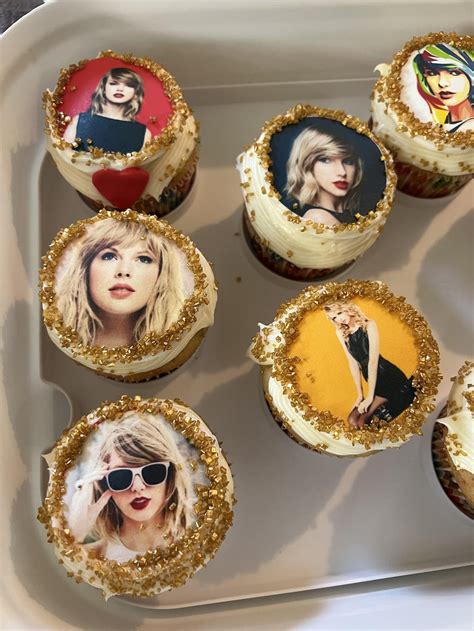 Taylor Swift Edible Cupcake Toppers – Ediblecakeimage