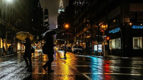 Rainy City at Night Wallpapers - 4k, HD Rainy City at Night Backgrounds ...