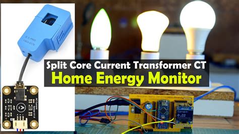 Measure current with Arduino Split Core Current Transformer, CT Clamp ...