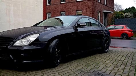 Black Beauty Mercedes CLS 55 AMG Kaltstart - Serie // AMG COLD START ...