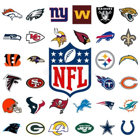 Nfl Logos Stock Illustrations – 54 Nfl Logos Stock Illustrations ...