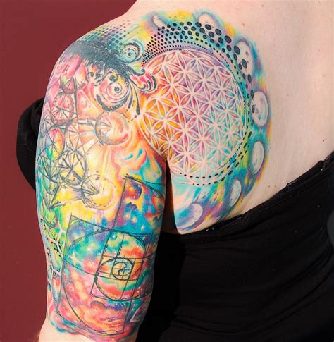 Sacred geometry tattoo 2 - Tattoo Designs for Women