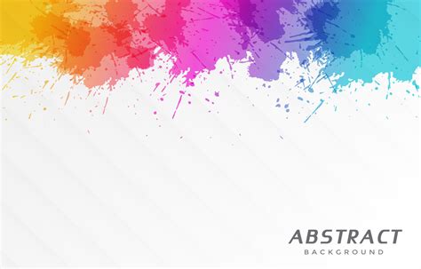 colorful splash abstract background design 4584973 Vector Art at Vecteezy