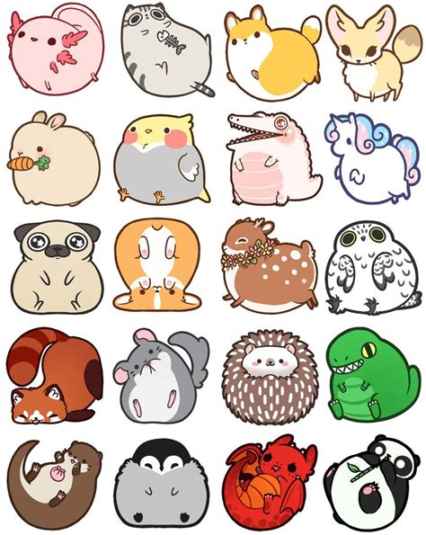 decoration in 2020 | Cute kawaii drawings, Kawaii drawings, Cute animal ...