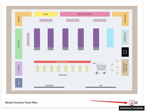 Grocery Store Floor Plan