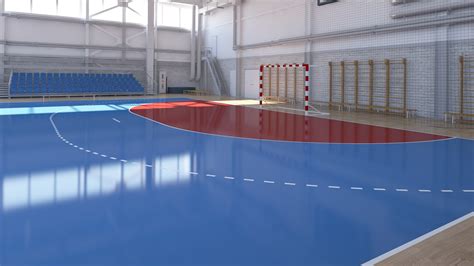 3D Handball Arena 2 model - TurboSquid 2016887