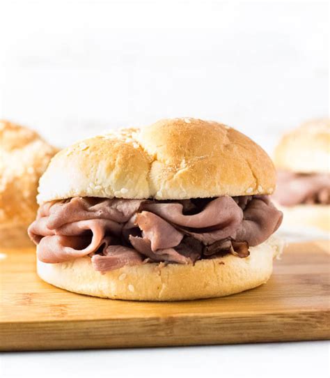 How to Make Arby's Roast Beef Sandwich - Fox Valley Foodie