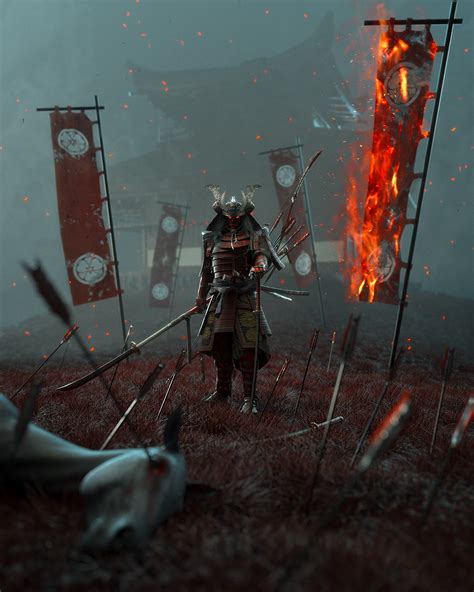 Samurai war :: Behance