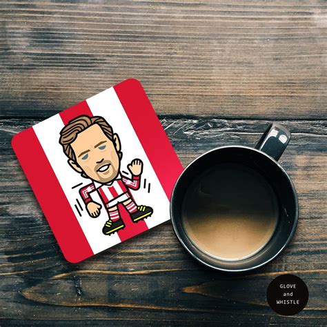 Peter Crouch Stoke City Coaster | Stoke City Gift Idea