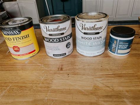 Testing the Best White Wood Stain – Love & Renovations