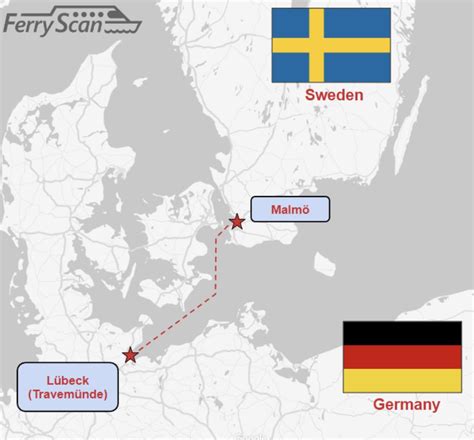 Fastest Ferry Between Germany and Sweden