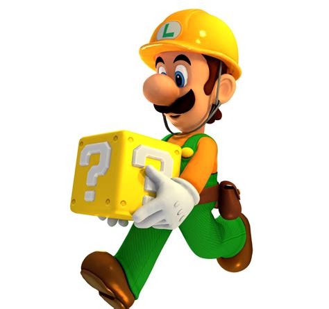 Super Mario Maker 2 - Luigi (render) by NaffyBng on DeviantArt