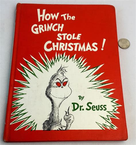 Lot - 1957 How The Grinch Stole Christmas by Dr. Seuss FIRST EDITION