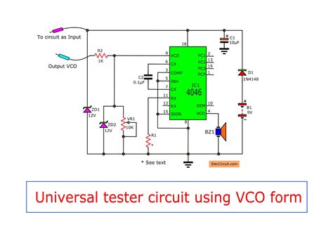 Magic Tester Circuit Diagram