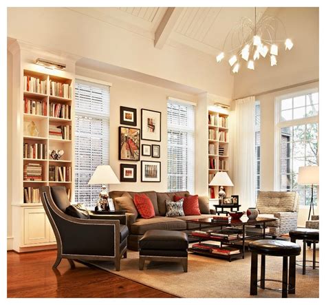 10 Living Rooms with Beautiful Bookcases