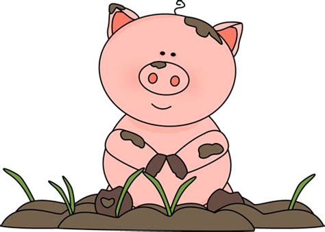 Free pig clip art from mycutegraphics.com | Pig art, Pig illustration ...