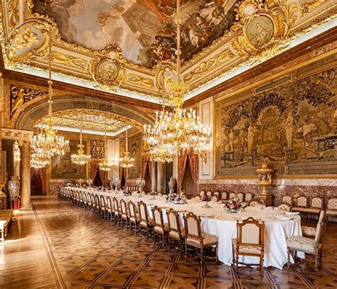 The wonderful Dining Room of the Royal Palace of Madrid | Interior de ...