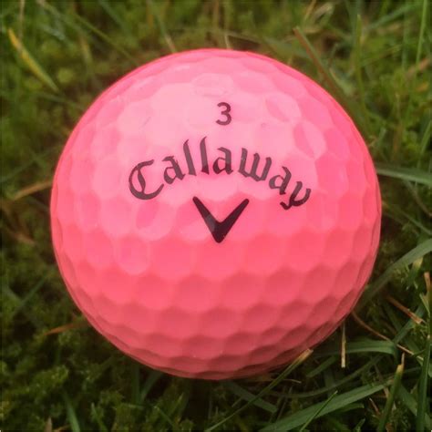 Pæne Callaway Supersoft golfbolde i pink farve. Kvalitets søbolde