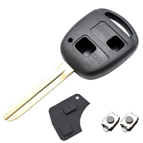 Buy HooRLZ Toyota Key Fob Cover Replacement For Toyota Yaris Corolla ...