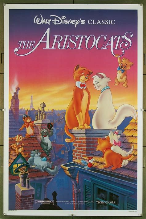 ARISTOCATS, THE (1970) 27814 Movie Poster Rolled One-Sheet 27x41 Very ...