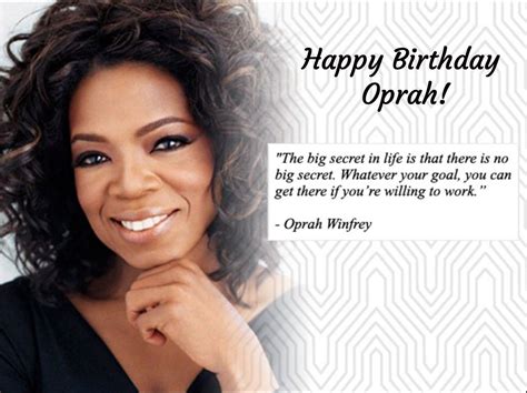 Oprah Winfrey Birthday Quotes - ShortQuotes.cc